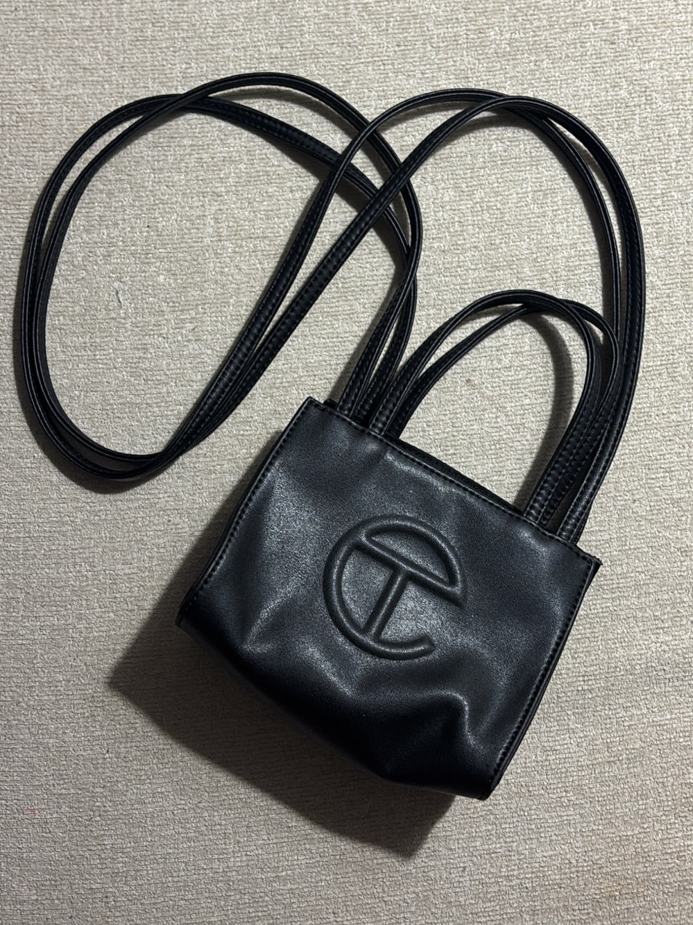 Small Black Telfar Crossbody